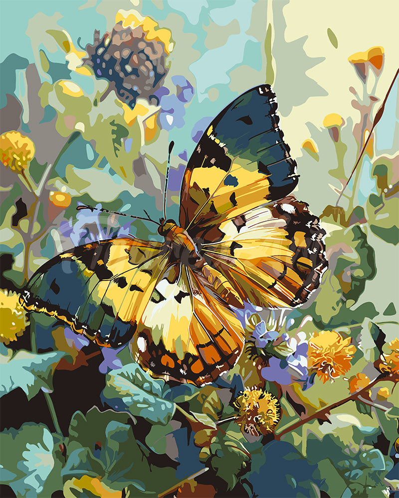 Paint by Numbers for adults - Janetta Forester Butterfly – Figured'Art