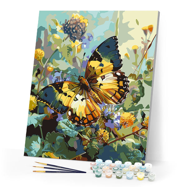 Paint by numbers kit Janetta Forester Butterfly Figured'Art