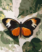 Load image into Gallery viewer, Paint by numbers kit Moneta Longwing Butterfly Figured&#39;Art