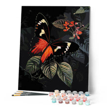 Load image into Gallery viewer, Moneta Longwing Butterfly and Foliage