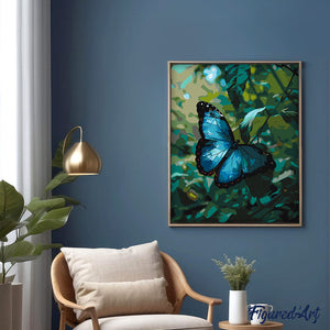 Blue Morpho Butterfly