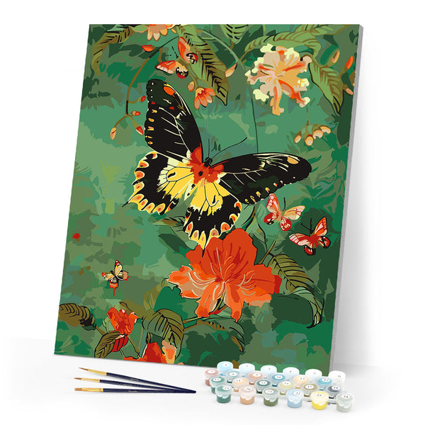 Paint by numbers kit Troides Minos Butterfly Figured'Art
