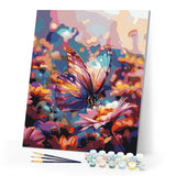 Paint by numbers kit Foraging Butterfly Figured'Art
