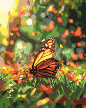 Load image into Gallery viewer, Paint by numbers kit Butterfly in the Meadow Figured&#39;Art