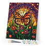 Paint by numbers kit Mosaic Butterfly Figured'Art