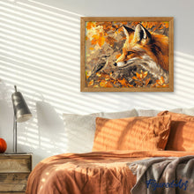 Load image into Gallery viewer, Fox and Bird in Fall