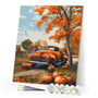 Paint by numbers kit Vintage Truck in Fall Figured'Art