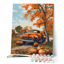 Load image into Gallery viewer, Vintage Truck in Fall