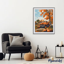 Load image into Gallery viewer, Vintage Truck in Fall