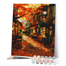 Load image into Gallery viewer, Fall Café Street