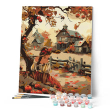 Load image into Gallery viewer, Vintage Country Girl in Fall