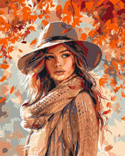 Load image into Gallery viewer, Paint by numbers kit Lady of the Fall Winds Figured&#39;Art