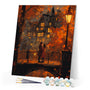 Paint by numbers kit Lovers’ Evening in Fall Figured'Art