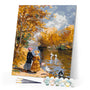 Paint by numbers kit Renoir-Inspired Fall Outing Figured'Art