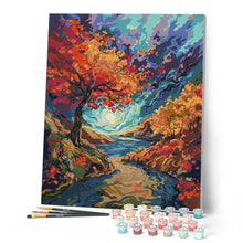 Load image into Gallery viewer, Van Gogh-Inspired Surreal Fall