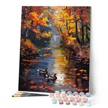 Load image into Gallery viewer, Golden Pond in Fall