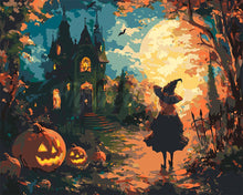 Load image into Gallery viewer, Paint by numbers kit The Witch Castle Figured&#39;Art