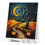 Paint by numbers kit Spooky Moonlit Path Figured'Art