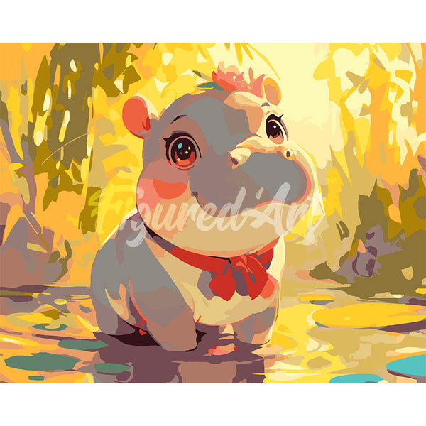 Happy Baby Hippo