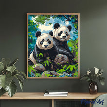 Load image into Gallery viewer, Giant Panda Twins