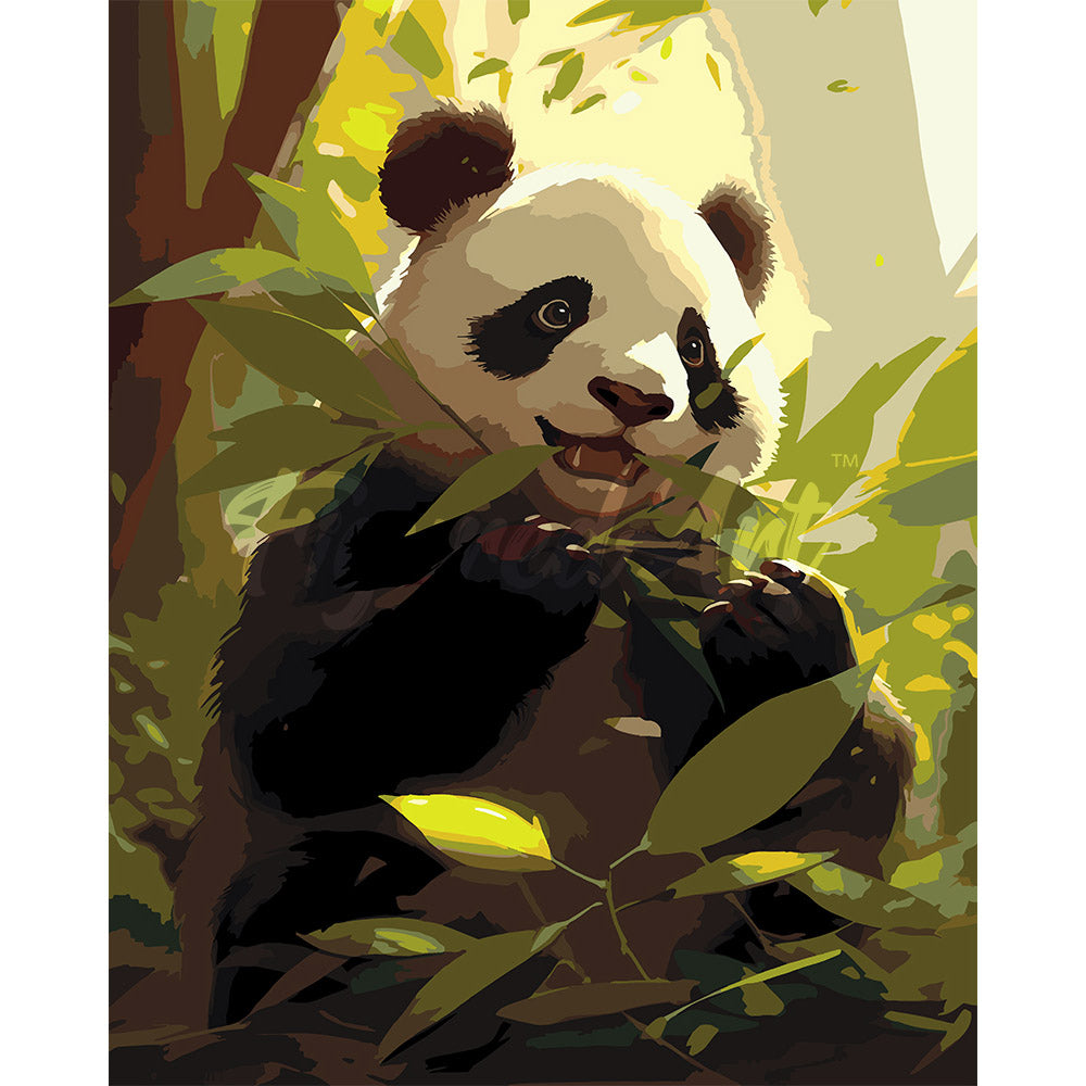 Panda Munching