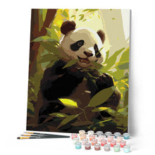 Load image into Gallery viewer, Panda Munching