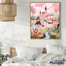 Load image into Gallery viewer, Pink Enchanted Village