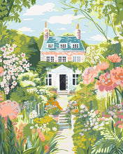 Load image into Gallery viewer, Paint by numbers kit Garden House Figured'Art