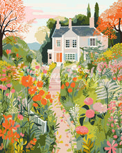 Load image into Gallery viewer, Paint by numbers kit Garden Villa Figured'Art