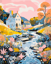 Load image into Gallery viewer, Paint by numbers kit Brookside Villa Figured'Art