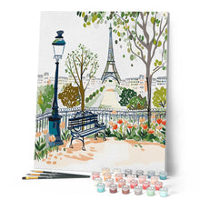 Load image into Gallery viewer, Watercolor Paris Garden