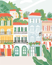 Load image into Gallery viewer, Paint by numbers kit Pastel Facades Figured'Art