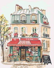 Load image into Gallery viewer, Paint by numbers kit Café La Vie Douce Figured&#39;Art