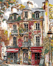 Load image into Gallery viewer, Paint by numbers kit Vintage Paris Facades Figured'Art