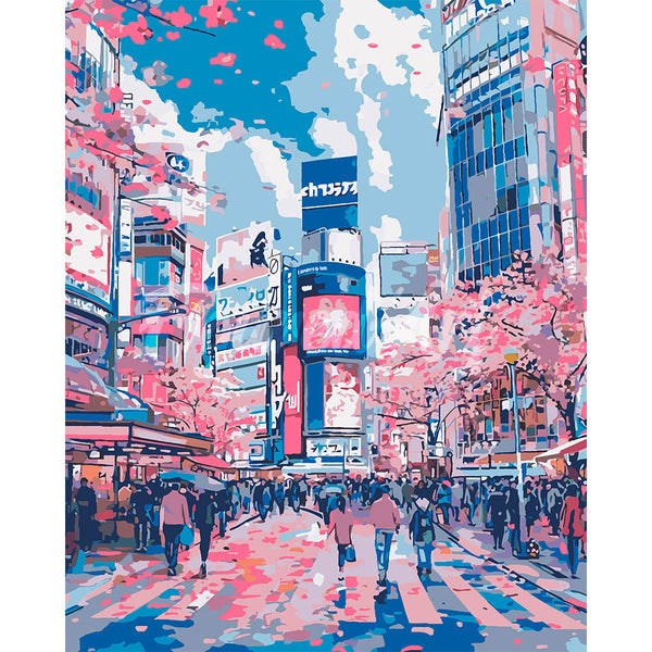 Shibuya Cherry Blossoms
