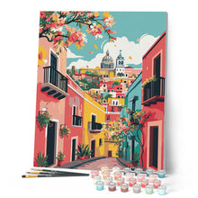 Load image into Gallery viewer, Vivid Mediterranean Alley