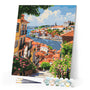Paint by numbers kit Porto River View Figured'Art