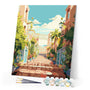 Paint by numbers kit Coastal Staircase Figured'Art