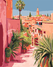 Load image into Gallery viewer, Paint by numbers kit Moroccan City View Figured'Art