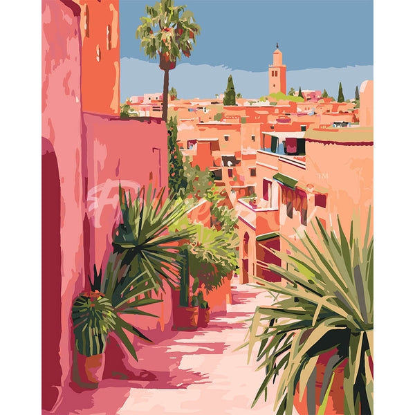 Moroccan City View