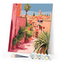 Paint by numbers kit Moroccan City View Figured'Art