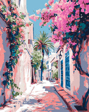 Load image into Gallery viewer, Paint by numbers kit Blooming Alley Figured&#39;Art