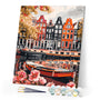 Paint by numbers kit Amsterdam Waterfront Figured'Art