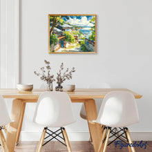 Load image into Gallery viewer, Seaside Village in Japan