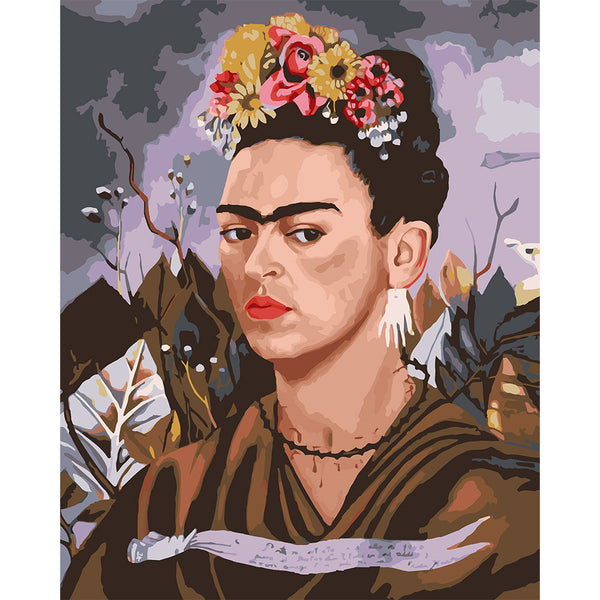 Frida - Self Portrait, Dedicated to Dr. Eloesser