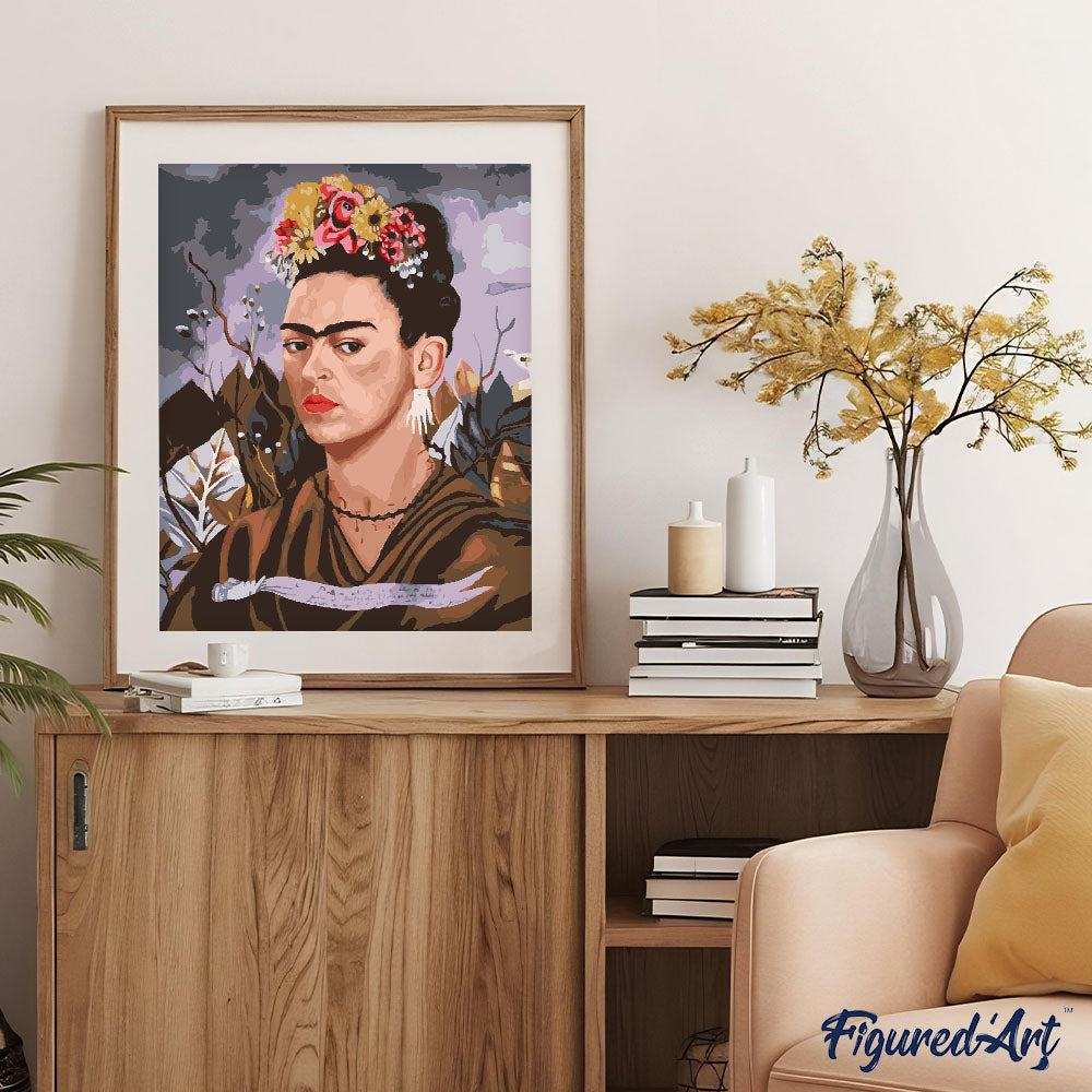 Frida - Self Portrait, Dedicated to Dr. Eloesser