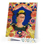 Paint by numbers kit for adults Frida - The Frame Figured'Art