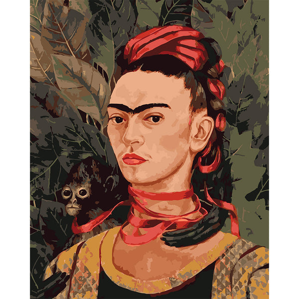 Frida - Self Portrait with Monkey 1940
