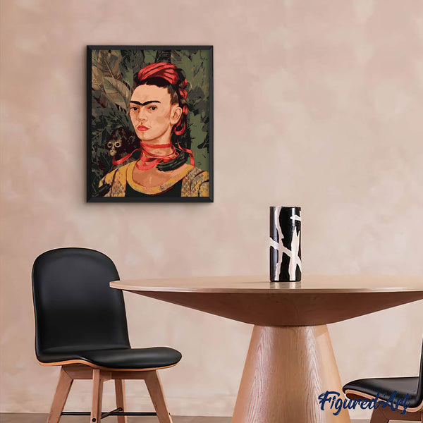 Frida - Self Portrait with Monkey 1940