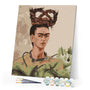 Paint by numbers kit Frida - Self Portrait with Braid Figured'Art